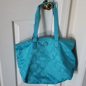 Coach overnight bag